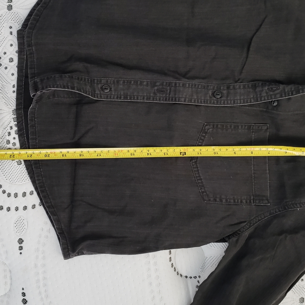 NWT Madewell black button up shirt - Picture 6 of 6